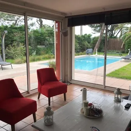 ヴィラ Chambre-d'amour Sleeps 8 Pool Wifi アングレット